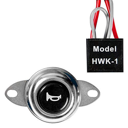 Wolo (HWK-1) Air Horn Wiring Kit with Horn Button Switch - style: Horn Wiring Kit with Horn Button