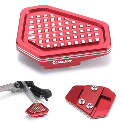 Modeer Motorcycle Rear Brake Pedal Extension Compatible with Z900 2017-2024 (NOT 2025), Ninja ZX-4R / ZX-4RR 2023-2025, Ninja ZX-6R 2015-2025 (red) - color: red, size: Modeer