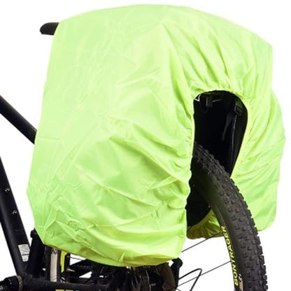 Bicycle Rear Rack Rain Cover Bike Trunk Rain Cover 100L Green - color: 80L - 100L Green, size: 80L - 100L