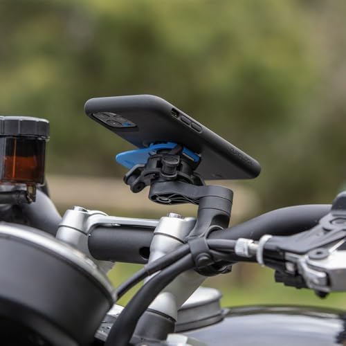 Quad Lock Motorcycle Handlebar Mount Kit with Vibration Dampener and MAG Phone Case for iPhone 17 Air - size: iPhone 17 Air