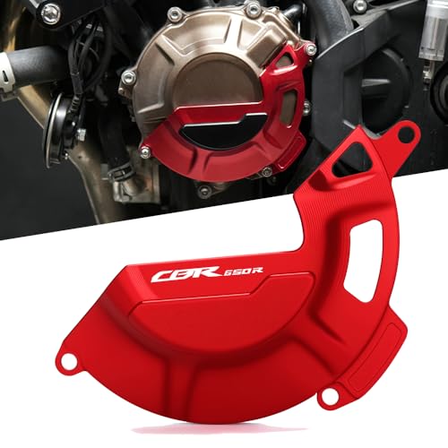 Motorcycle Engine Guard Protection Compatible with CBR650R 2024 2025 Engine Cover Crash Frame Slider Falling Protector 2025 CBR650R Accessories -RD - color: red, size: Type-A