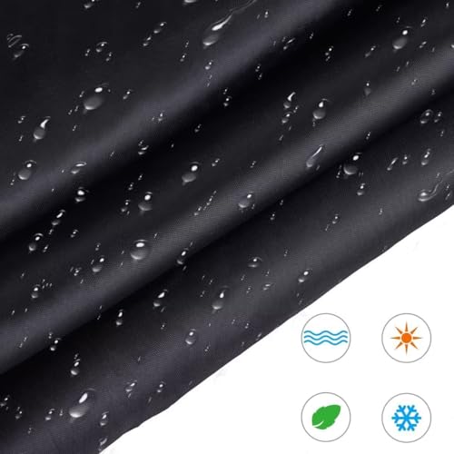 generic Half car Cover Compatible with Fisker Latigo CS V8 2005,dust-Proof,Waterproof,Snow-Proof,Windproof(Black) - size: Compatible with Latigo CS V8 2005