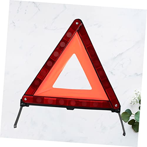 DECHOUS Reflective Triangle Warning Sign Kit Emergency Roadside Safety Triangle for Vehicles Storage Case