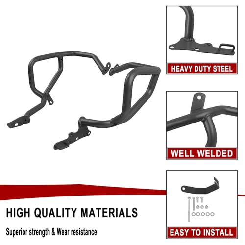 Highway Crash Bar Engine Guard Compatible with Honda CRF1100L CRF 1100L Africa Twin Adventure Sports DCT 2024 2025 (lower) - size: lower