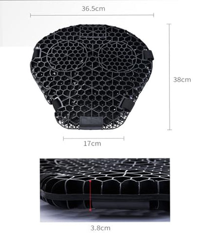 Motorcycle Gel Seat Cushion for Honda GL 1800 Gold Wing 2001-2020 2021 2022 2023 2024 2025, Motorcycle Cushion, 3D Shock Absorbing & Breathable Motorcycle Seat Pad, Comfortable Gel Pad