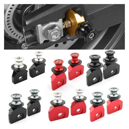 Compatible With CB 650R CBR 650R CB650R CBR650R 2018-2024 Motorcycle CNC Aluminum Swingarm Spools Slider Accessories 8MM(Silver) - color: Silver