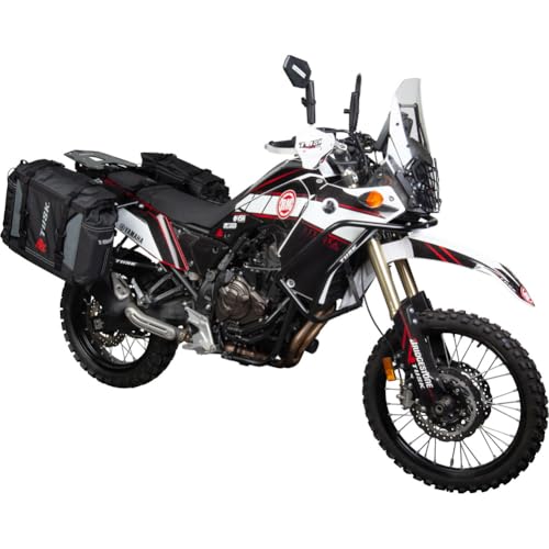 Tusk Olympus Pannier Bags with Tusk Pannier Rack Mounts Black/Grey