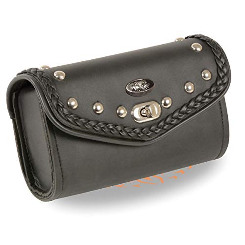 SH49908 Black Small PVC Windshield Bag