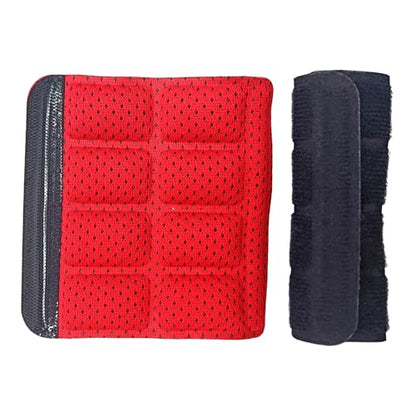 Helmet Chin Straps Jaw Pads Chin Pad Soft Foam Sponge Pad Strap Padding Replacement Lining Cushion Mat Liner Universal Fit for Cycling Bike Motorcycle Bicycle Riding - color: Red 1pc