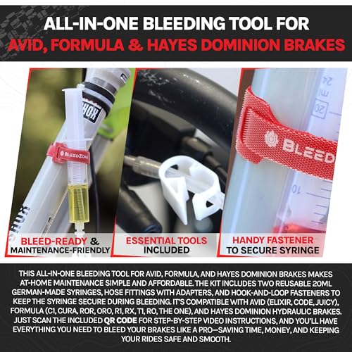 BleedZone Avid, Formula, and Hayes Dominion Brake Bleed Kit - style: Master
