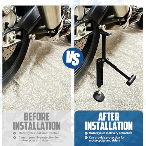 Motorcycle Stand Lift Portable Front and Rear Wheel Lift Stand Jack Fit for Most Motorcycle Wheels