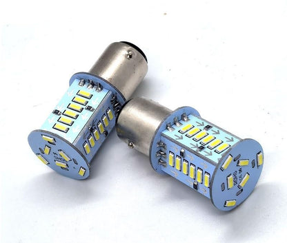 100Pcs 1156 BA15S P21W 1157 BAY15D P21/5W Led Bulb Car Tail Bulb Brake Lights Reverse Lamp Turn Signal Lamp Brake Motorcycle 12V (Color : BAY15D 1157, Size : 28000mAh)