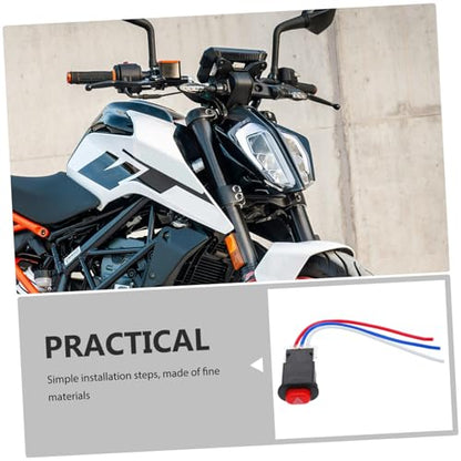 Motorcycle Light for ATV and Scooters Dual Flash Warning Controller Easy to Install Compatibility Design for Emergency Roadside Use