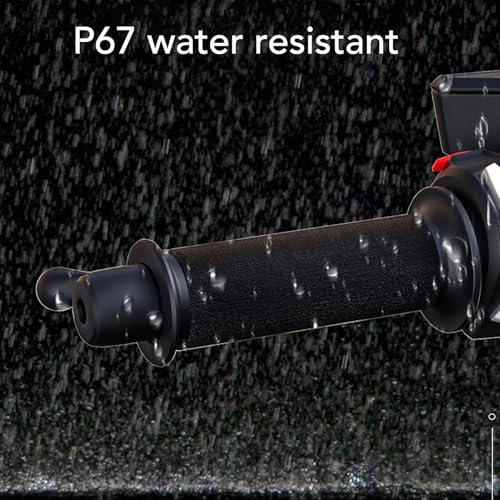 Motorcycle Heated Grip Cover, Water 3 Temperature Setting Motorcycle Handlebar Heated Pad Heater Sleeve