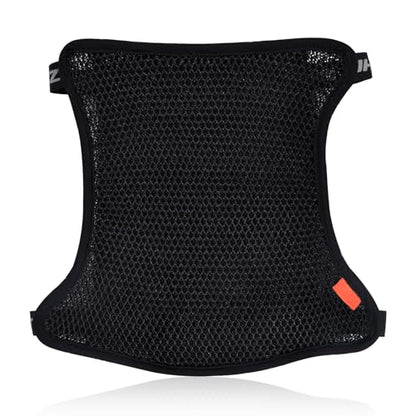 Motorcycle Seat Cushion Air Cooling 3D Mesh Motorcycle Seat Pad,Butt Protector Pads,Motorcycle Cool Seat Cover,Breathable Motorcycle Seat Cover,Size L - size: 32 x 36cm