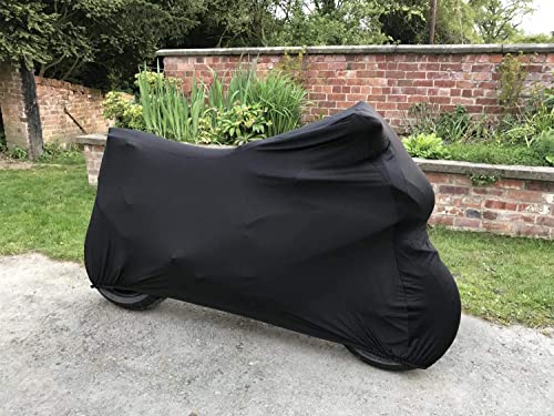 WinPower Indoor Motorcycle Cover Stretch Elastic Dustproof Covers for Motorbikes, 104 x 41 x 49 inches - size: 2XL(104 x 41 x 49 inches)