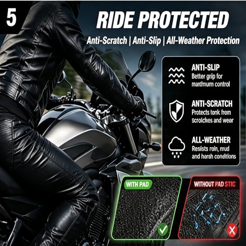 Motorcycle Fuel Tank Pad for K1600B K1600GT K1600GTL Anti-Slip Gas Tank Protector Knee Grip Traction Pad