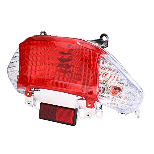 Motorcycle Tail Light Fit for 49cc 50cc Motorcycle Gy6 Scooters Moped, fit for Coolsport, fit for TaoTao, fit for Roketa, fit for Sunl, fit for Baccio