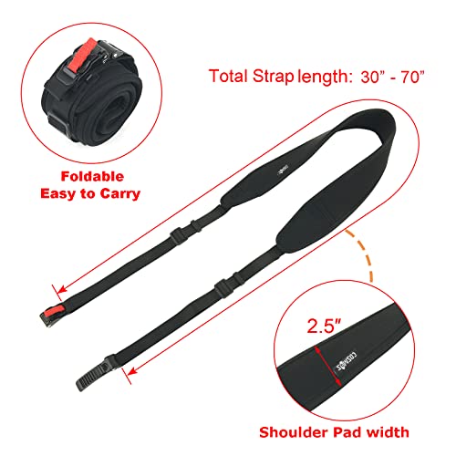 Cosmos Motorbike Helmet Carrier Strap - Motorcycle Helmet Carrying Strap, Fits with Speed Clip Lock Buckle, Hands Free Accessory for Motor Riding Biker
