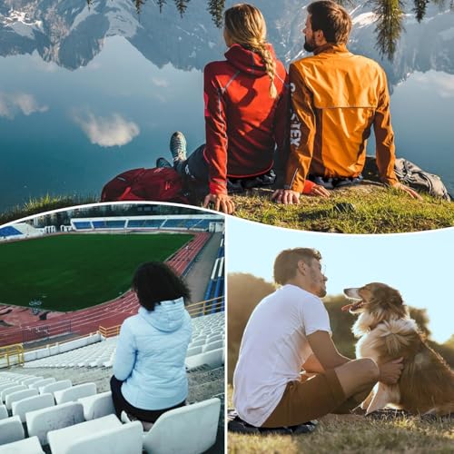 ONTYZZ Inflatable Seat Cushion Lightweight Airplane Seat Cushion Stadium Seat Travel Cushion for Climbing Hiking Office Airplane - color: 2pc Black