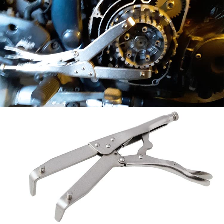 Motorcycle Clutch Flywheel Holding Tool, Hub Basket Gear Holder | Holds clutch hubs, baskets, gears and flywheels during motorcycle repair and maintenance