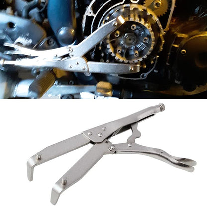 Motorcycle Clutch Flywheel Holding Tool, Hub Basket Gear Holder | Holds clutch hubs, baskets, gears and flywheels during motorcycle repair and maintenance