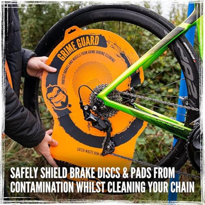 Tru-Tension | Bicycle Grime Guard | Protect Brakes & Wheels During Cleaning | Bicycle Tools & Accessories (Suitable for Bicycles Only) - size: 6 Count (Pack of 1)