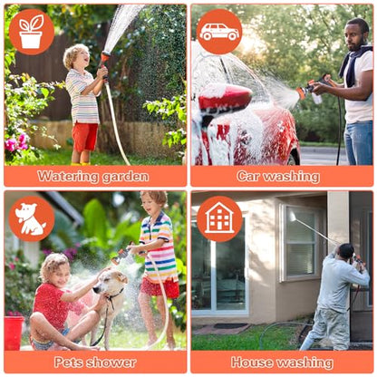 3.5oz/100ml 100ML water gun foam bottle garden hose soap bottle car wash home
