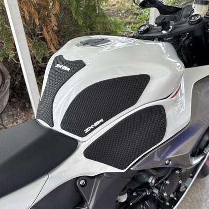 For Kawasaki Ninja ZX-6R / ZX-636 ZX6R ZX636 2009-2024 2025 2026 Motorcycle Accessories Side Fuel Tank pad Tank Pads Protector Stickers Decal Gas Knee Grip Traction Pad Tankpad