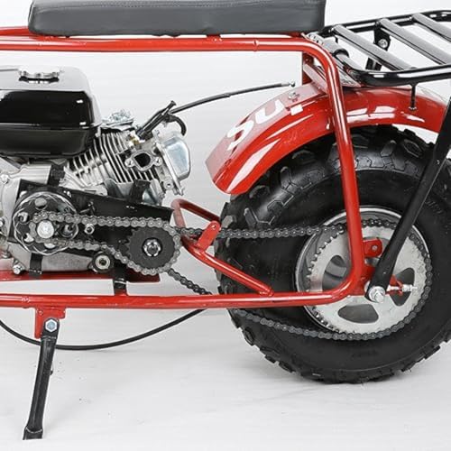 DYC 420 Mini Bike Chain Kit - Front 42 & Rear 90 Link Roller Chain with Adjuster for Coleman CT200U/CT200U-EX/BT200X, Baja Warrior MB200/MB165, Massimo, Predator 212 196cc/200cc 6.5HP (ATV/Dirt Bike) - size: 420-90+42 Links