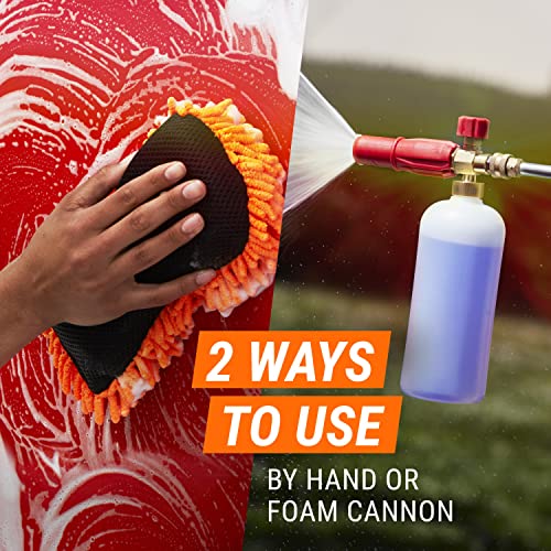 Armor All Snow Foam Wash by Armor All, Foaming Car Wash Soap Concentrate for Cars, Trucks and Motorcycles, 50 Fl Oz - style: Car Wash (1 Pack)