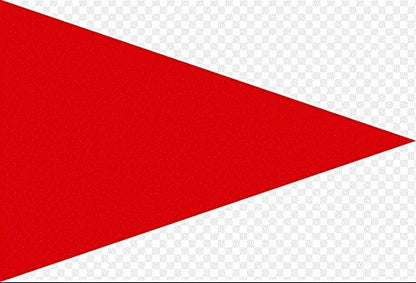 5 pk. Red Pennant 1/4"-5/16" Sleeve Replacement Safety Flag ATV Bicycle Motorcycle Razor UTV …