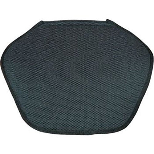 Butt-Buffer Motorcycle SEAT PAD with Airflow Cover and Polymer Gel PAD Compatible with Harley-Davidson, Honda, CAN AM, BMW. (L)