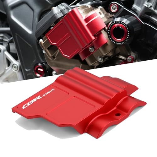 Motorcycle Electronic Clutch Guard Protection Compatible with CBR650R 2024 2025 E-Clutch Model Alternator Cover Crash Frame Slider Falling Protector 2025 CBR650R Accessories -RED - color: red, size: Type-C