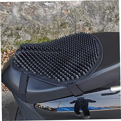 Motorcycle Seat Pad Silicone Cushion Breathable Slip Cooling Protector for Motorbike Outdoor Riding Comfortable Saddle Cover