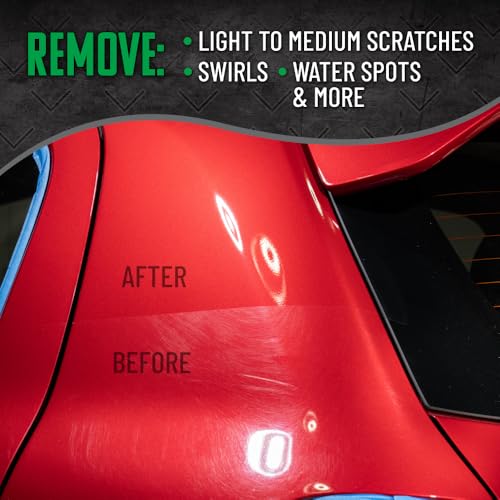 Chemical Guys Insynchro Scratch & Swirl Remover - One Step Compound & Polish for Paint Correction - Removes Fine Scratches, Swirls & Oxidation from Cars, Trucks, SUVs, Motorcycles & More, 16 oz - style: 16 Fl Oz