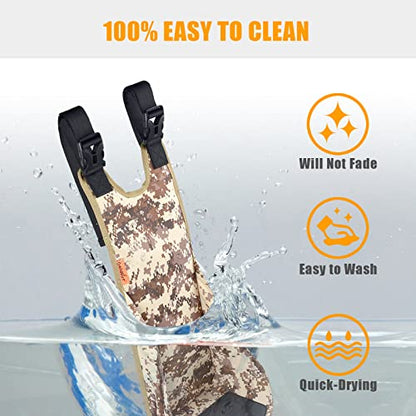 ATV Rear Passenger Foot Rest,Universal Adjustable Foldable Wear-resistant Motorcycle Rear Foot Pegs Compatible With Sportsman Rancher Griz(CAMO) - color: CAMO