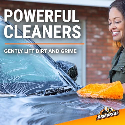 Armor All Foam Action Car Wash Soap, Cleaning Concentrate for Cars, Trucks, and Motorcycles, 64 Fl Oz Bottles (Pack of 4) - size: 64 Fl Oz (Pack of 4), style: 4-pack 256oz