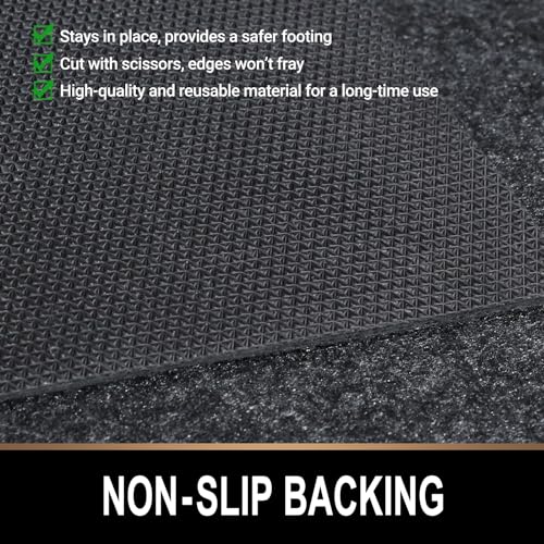 TREETONE Oil Spill Mat, 7.4 x 20 Ft, Premium Absorbent Oil Pad. Contains Liquids, Protects Garage Floor from Spills, Drips, Splashes and Stains. Washable, Reusable, Waterproof Rubber Parking Mats - size: 7.4 x 20 Feet