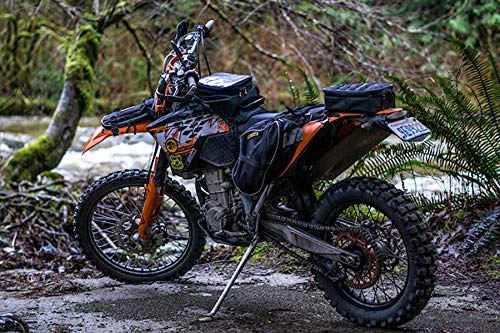 Nelson-Rigg Trails End Adventure Motorcycle Tank Bag, fits Most Honda Yamaha Kawasaki Adventure Bikes - size: Adventure