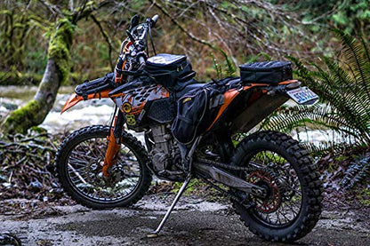 Nelson-Rigg Trails End Adventure Motorcycle Tank Bag, fits Most Honda Yamaha Kawasaki Adventure Bikes - size: Adventure
