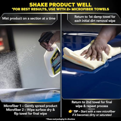 Meguiar's G3626 Ultimate Waterless Wash & Wax - 26 oz
