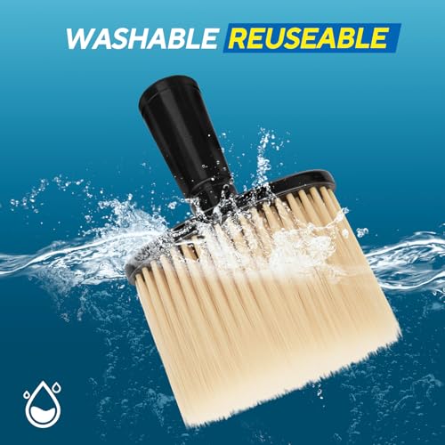 Car Interior Detailing Brush, Auto Detailing Brushes Dusting Car Accessories for Dashboard Interior, AC Vents, Leather, Keyboard, Scratch-Free - size: 1PCS-B