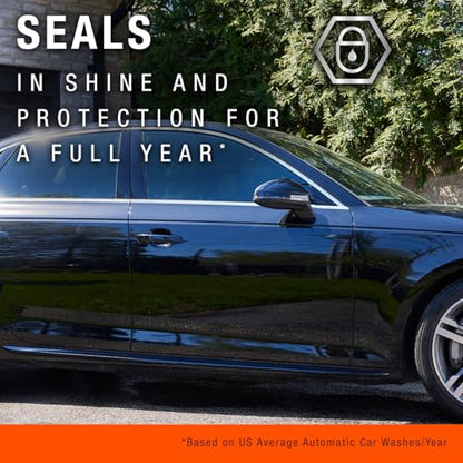 Nu Finish Once a Year Polish and Sealant - Professional Car Polish, 3-in-1 Ceramic Technology to Repair Scratches & Protect Paint, Gift for car Lovers - style: Polish and Sealant