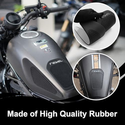 Motorcycle Tank Pad Sticker Gas Oil Fuel Tank Pad Decal Tank Protector for 2017-2025 Honda Rebel 500 250 300 CMX500 CMX250 CMX300