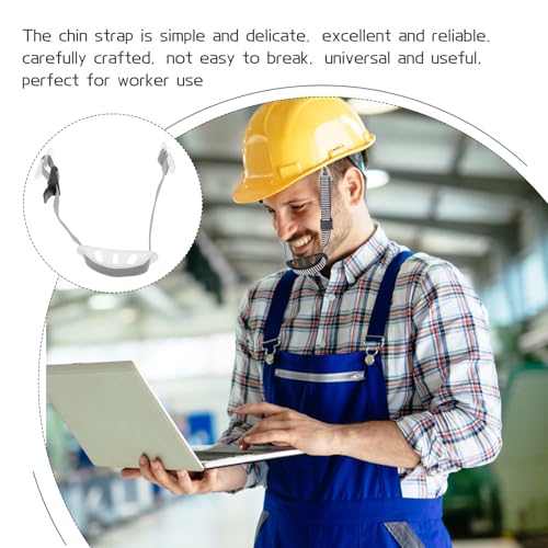 Universal Helmet Chin Strap Safety Helmet Chain Belt Protection Chin Strap Supplies - White - color: White