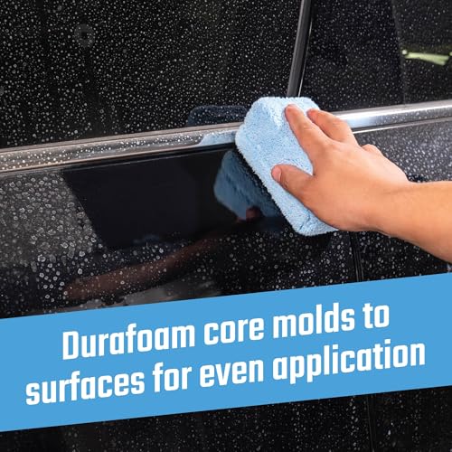 Chemical Guys Premium Grade Microfiber Applicators, 4-Pack - Soft, Scratch-Free Application for Waxes, Sealants, Glazes, and Dressings