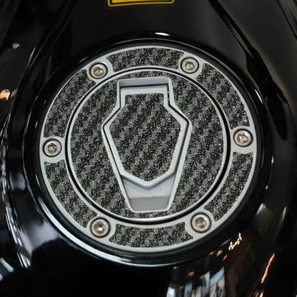 Motorcycle Carbon Tank Pad Protector Sticker Fuel Gas Oil Cap Decal, Anti-Scratch Oil Gas Tank Pad (G310GS G310R) - color: G310gs G310r