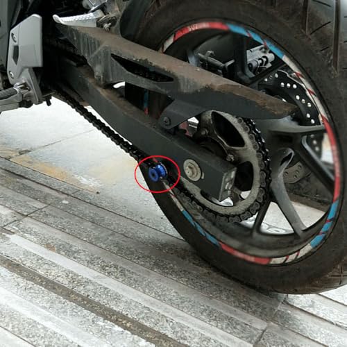 Motorcycle Swingarm Spools Fit For GSX-R600 GSX-R750 GSXR 1000 1100 GSX1300R - 2024 2025 Rear Frame Stand GSXR 125 150 250 300 Swingarm Spools Frame Sliders GSXR Accessories BE - color: blue
