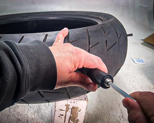 Stop & Go 5001 24 Piece Tubeless Mushroom Plug Tire Mobility Repair Kit & Air Compressor for Punctures & Flats on Car, Trucks, Trailers, & ATV (15 Plugs) - size: 24 Piece Tubeless Mobility Tire Repair Kit
